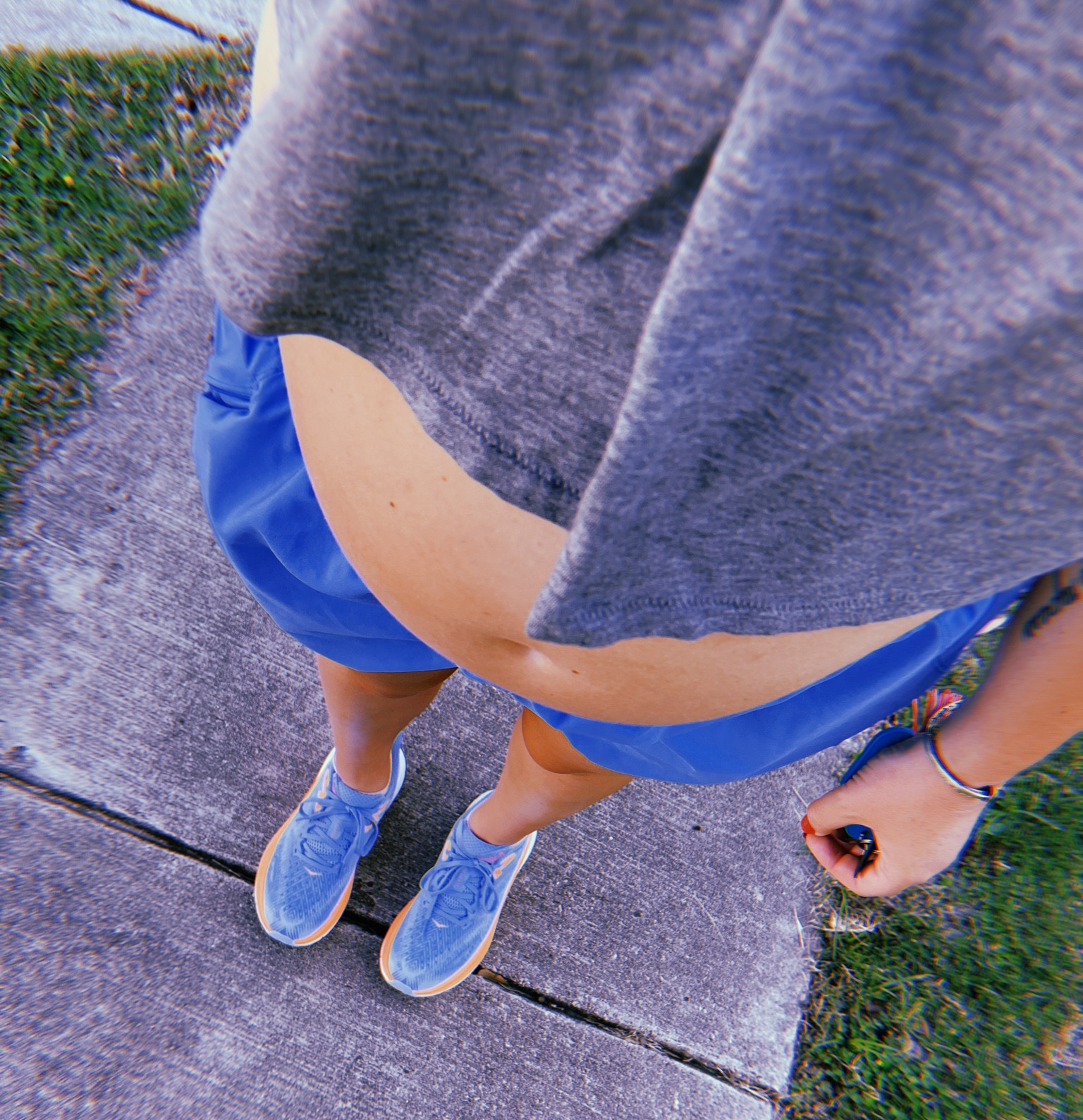 Catch me walking around our neighborhood wearing this all summer. 
Shorts: linked similar 
Tank: SKIMS Boyfriend tank (XL) ; linked similar
HOKA: run slightly small so sized up 1/2 size  

#LTKstyletip #LTKbump #LTKshoecrush