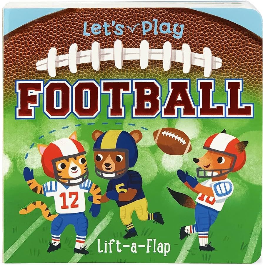Let's Play Football! A Lift-a-Flap Board Book for Babies and Toddlers, Ages 1-4 (Chunky Lift-A-Fl... | Amazon (US)