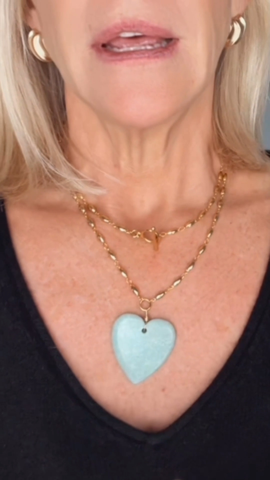 If you’re looking for a sweet, easy V-Day gift—this is it. So pretty on its own and makes even the simplest outfit feel done. I keep grabbing it without thinking.

#ltkstyle #ltkaccessories #valentinesdaygift #vdaygift #everydayjewelry #layerednecklaces #classicstyle #casualchic #giftidea #ltkfinds



#LTKOver40 #LTKootd #LTKValentine