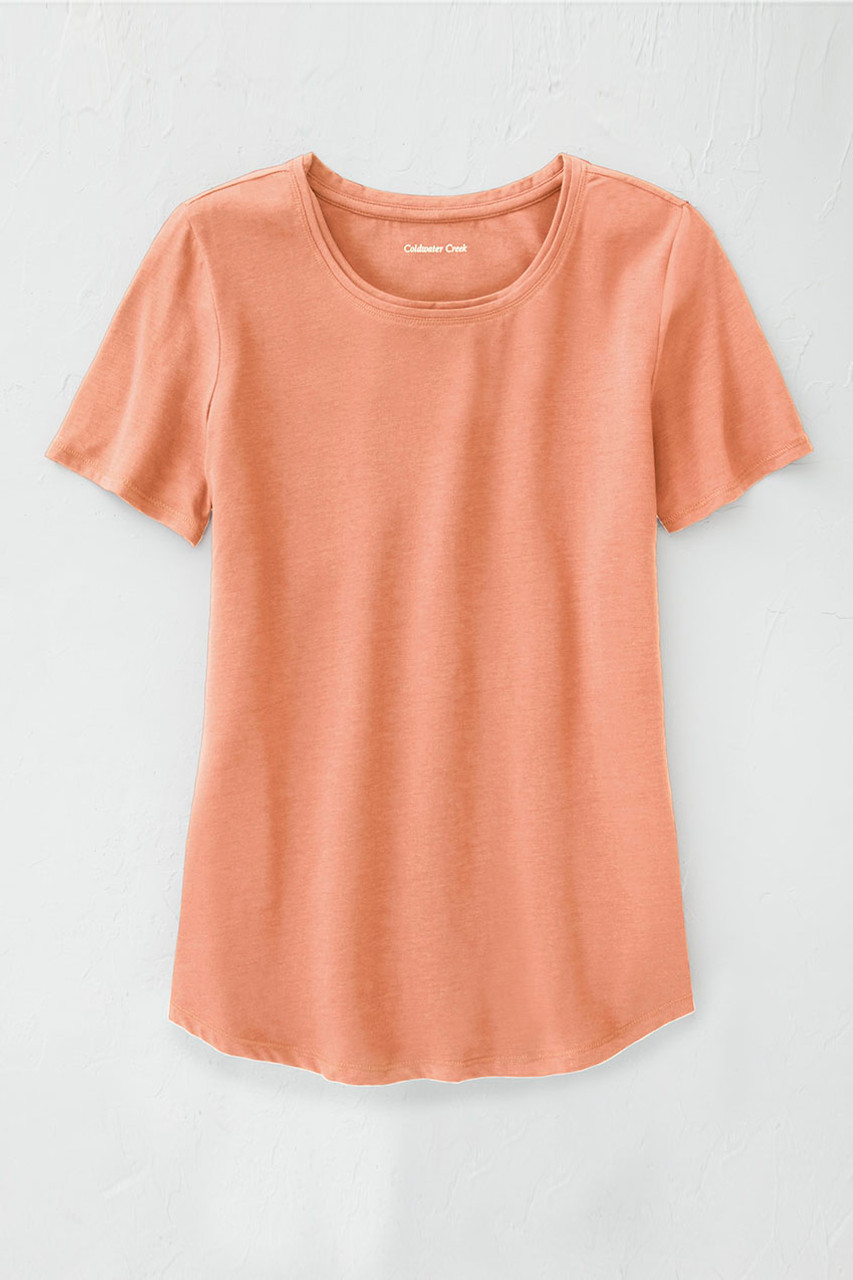PrimaKnit® Short-Sleeve Tee | Coldwater Creek