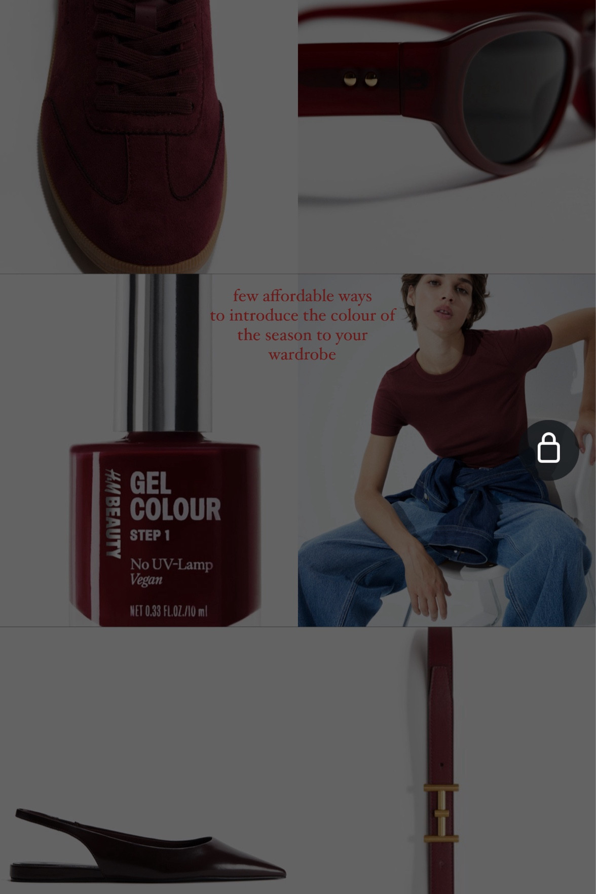 If you want to try a trend but not break the bank, have a look at these 🍇

Burgundy, colour of the season, autumn trend, trendy colour



#LTKuk #LTKautumn #LTKmidsize