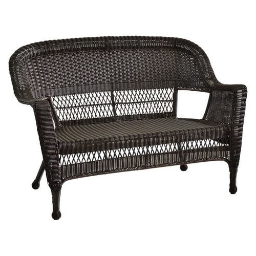Bayou Breeze Benji Wicker Patio Loveseat | Walmart (US)