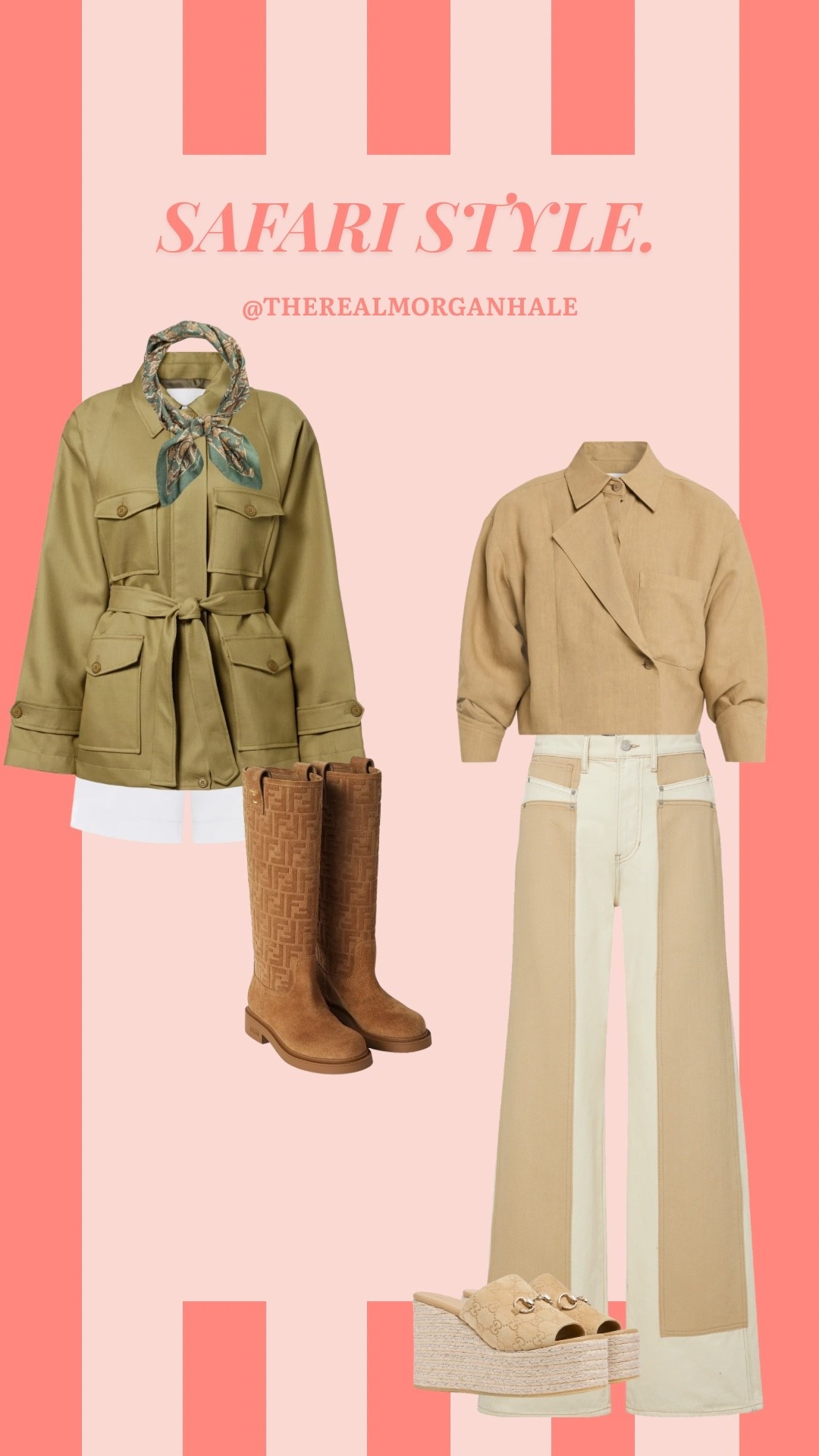 two of my favorite looks for safari 🐅🦒

left: safari 
right: dinner

#LTKootd #LTKTravel