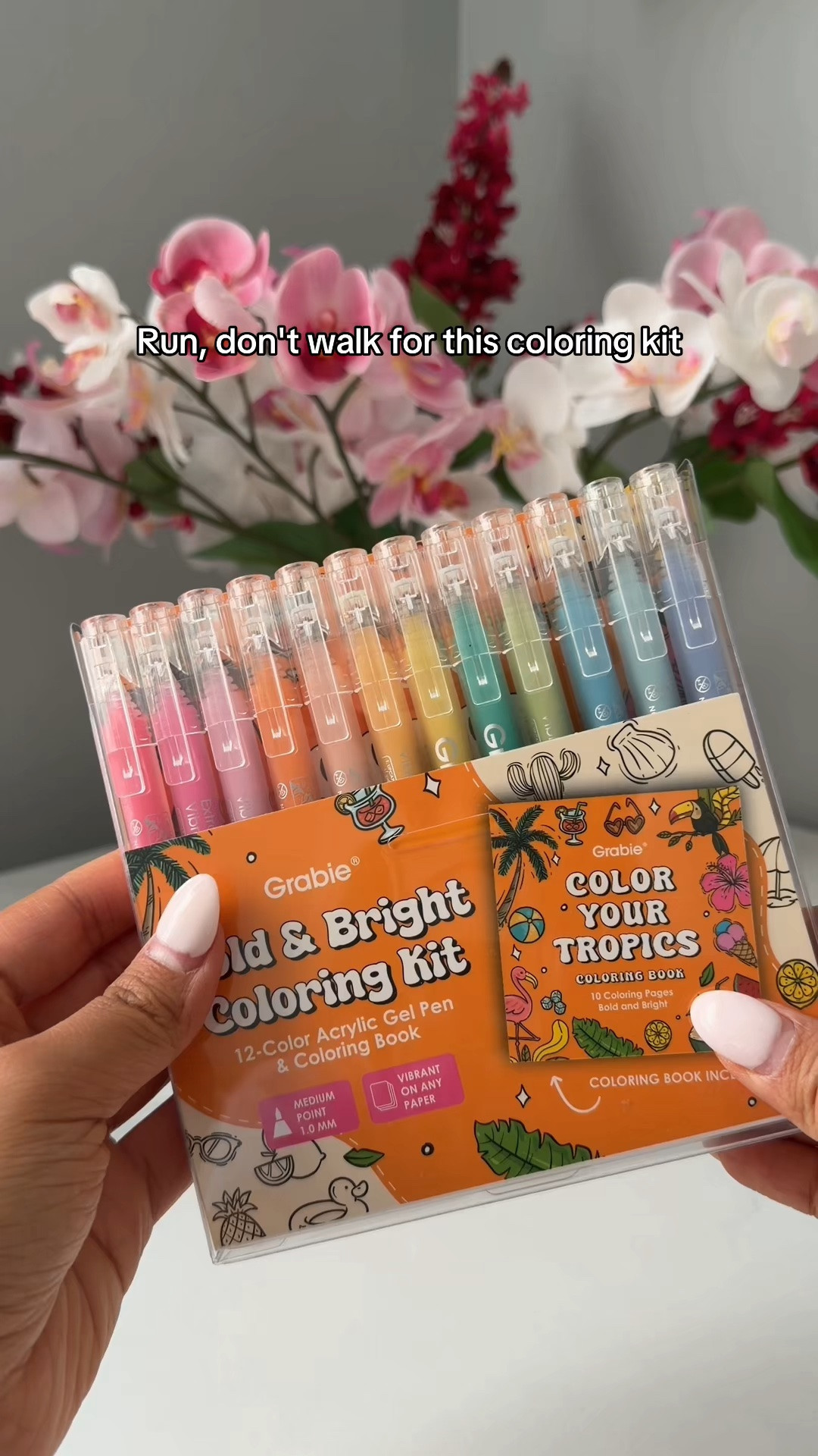 A new favorite hobby! ✨ This Grabie coloring kit includes everything you need to start coloring right away. The dessert themed pages are adorable, and the gel pens make every page pop.

#LTKmomlife #LTKselfcare