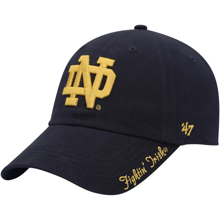 Notre Dame Fighting Irish '47 Women's Miata Clean Up Logo Adjustable Hat - Navy | Fanatics