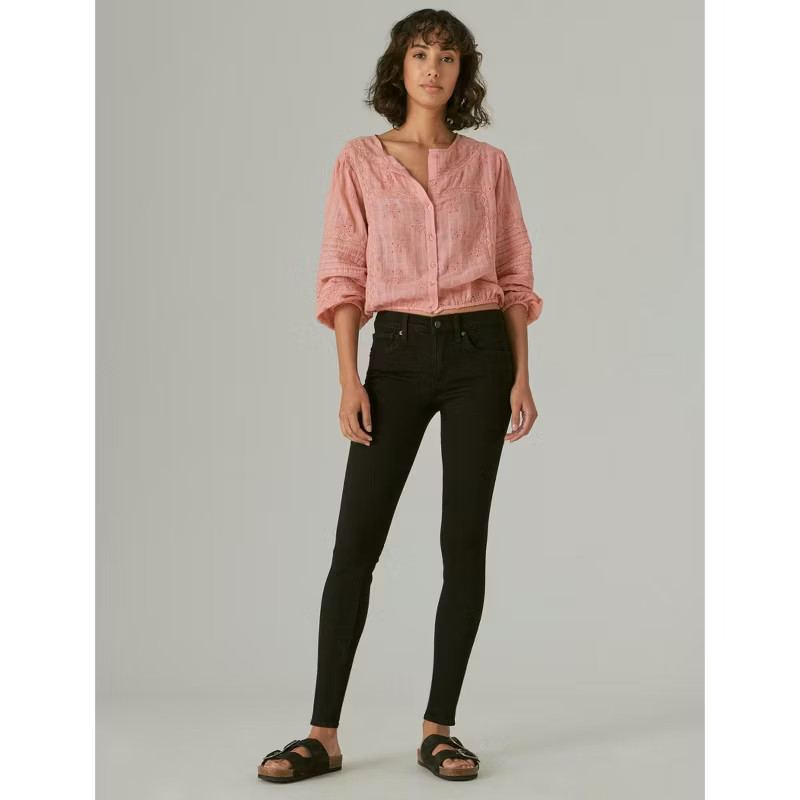 Lucky Brand Women's Mid Rise Ava Skinny Jean | Target