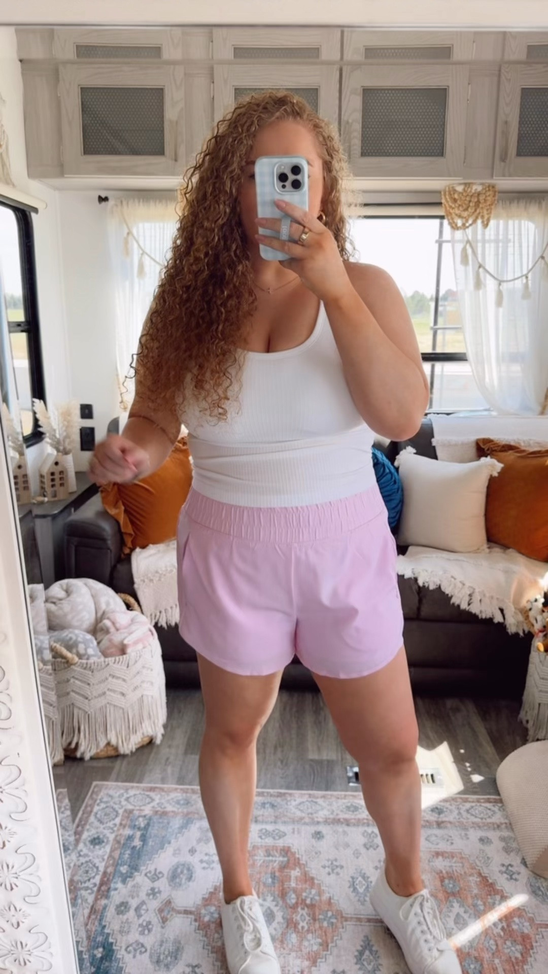 The pink + white combo is forever a favorite 💕 Comfy, sporty & perfect for sunny days ☀️ amazon fashion | amazon activewear | athletic outfit | sporty chic | pink athletic shorts | high waisted shorts | white athletic tank | built in bra tank | comfy casual outfit | summer athleisure | casual summer look | platform sneakers | amazon finds | cute sporty outfit | walking outfit | errands outfit | vacation casual | everyday outfit inspo | comfy summer style | casual athletic look 💖

#LTKootd #LTKgrwm #LTKdayinmylife