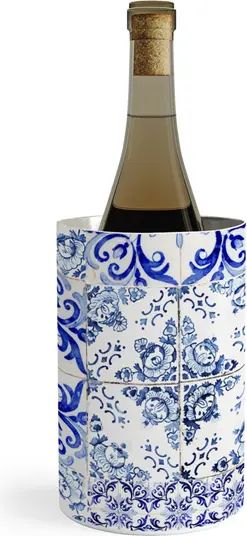 Deny Designs Portuguese Azulejos Wine & Champagne Chiller | Nordstrom | Nordstrom
