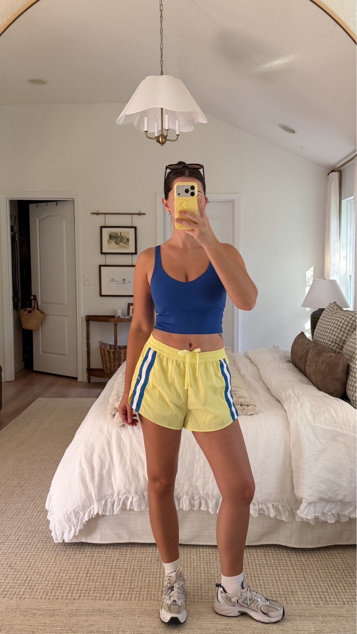 Morning walk! Wearing size medium shorts and tank

#LTKSeasonal #LTKmorningroutine #LTKActive