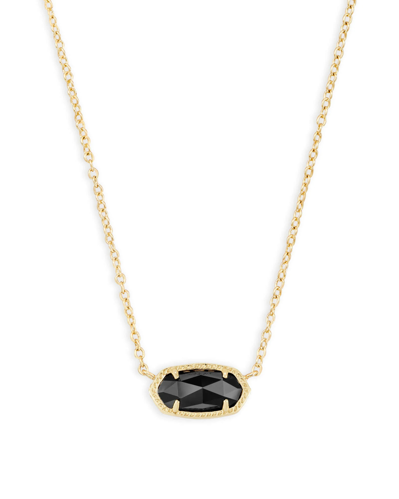 Elisa Gold Pendant Necklace in Abalone Shell | Kendra Scott