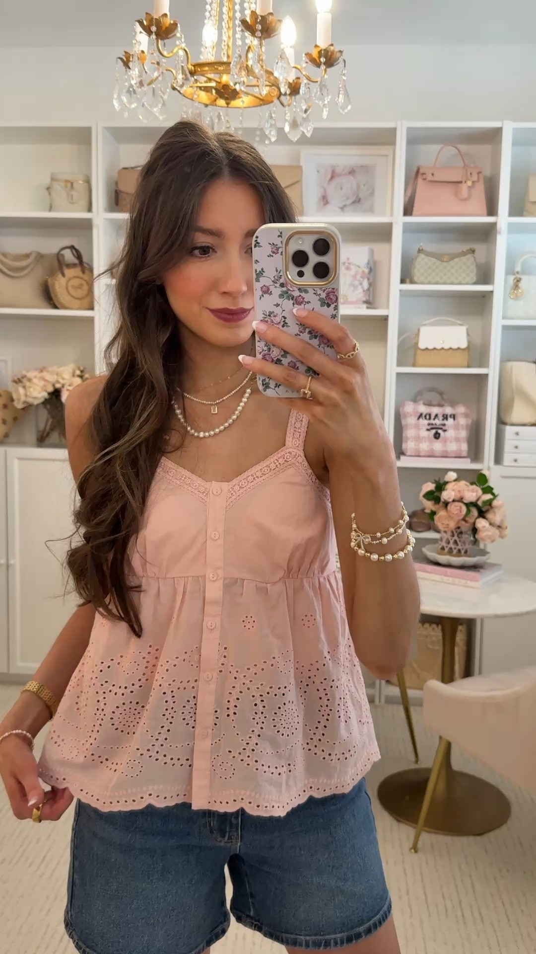 Darling @walmartstyle find!! Love the eyelet details 🫶🏼 #walmartpartner #walmartstyle 

#LTKSaleAlert #LTKSeasonal #LTKootd