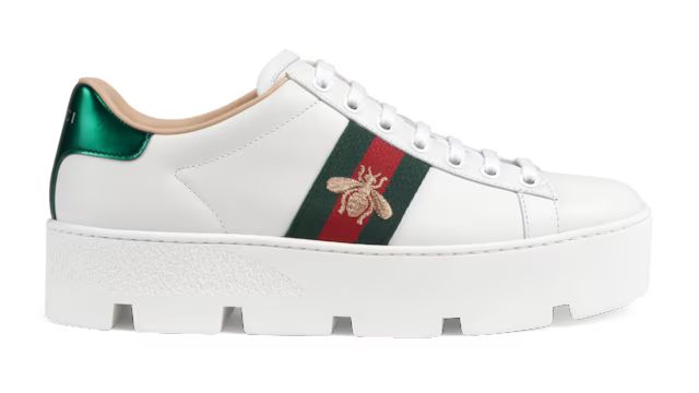 Gucci Women's Ace embroidered platform sneaker | Gucci (US)