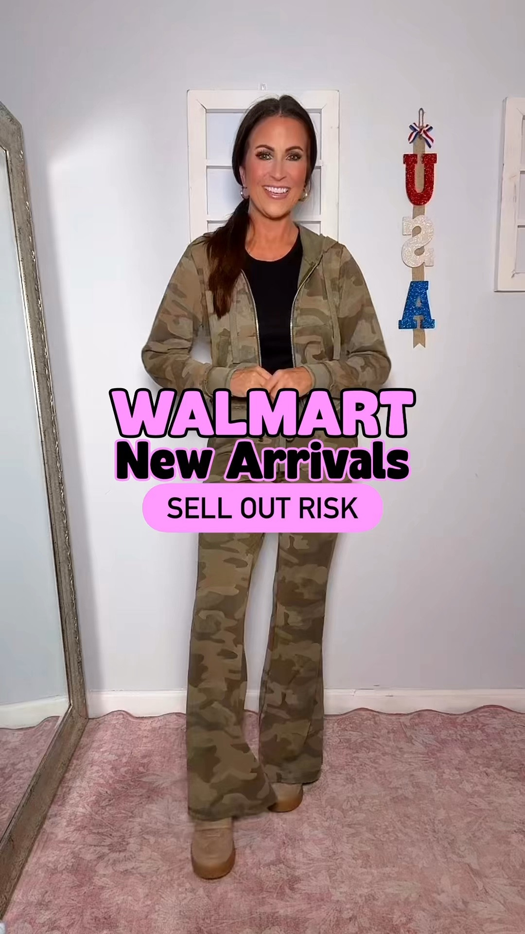SELL-OUT RISK! How adorable are these separates for late summer and early fall? I fully expect these to sell out. Also comes in pink, which I also got! #camoflauge #walmartfashion #walmarthaul #walmartfinds Walmart haul, casual outfits, affordable style, hoodie, summer fashion, early fall outfits #walmartfashionfinds #casualchic #casualoutfit

#LTKootd #LTKSeasonal