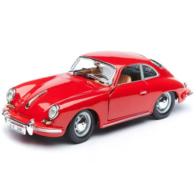 1961 Porsche 356 B Coupe Red 1/24 Diecast Model Car by Bburago | Target