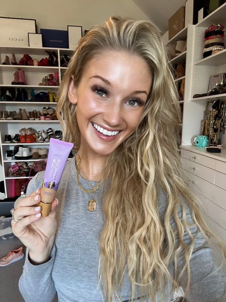 obsessed with this new how tint foundation! Gives off a glowy look without making your skin feel greasy! Shade: 24N

Tarte code: PEYTON

#LTKbeauty #LTKunder50 #LTKstyletip