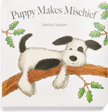 'Puppy Makes Mischief' Board Book | Nordstrom