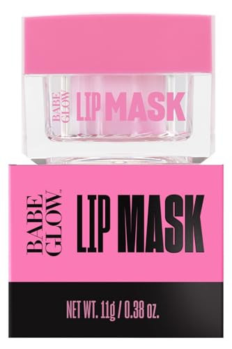 Babe Original Babe Glow Fragrance-Free Lip Sleeping Mask for Softer Lips, Hyaluronic Acid & Antioxidant Infused for Smoother, Moisturized Lips, Unscented, Cruelty-Free… | Amazon (US)