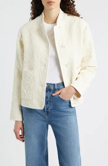 Quilted Jacquard Jacket | Nordstrom