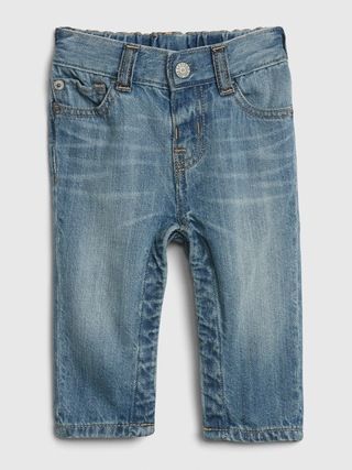 Baby 100% Organic Cotton Slim Jeans | Gap (US)