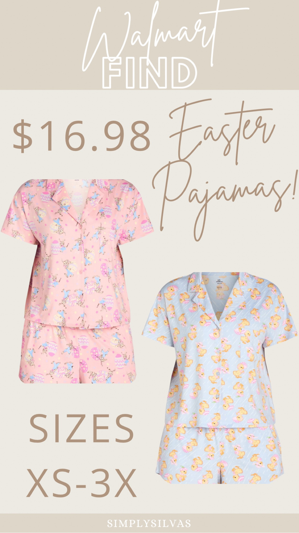 Y’all these are my favorite pajamas for the holidays and such cute patterns for Easter! 🐰🐣🌸🥚

#LTKMostLoved #LTKWatchNow #LTKSeasonal