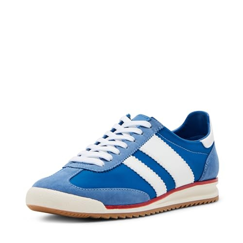 Madden Girl Women's Jumper Sneaker, Blue/White, 7 | Amazon (US)