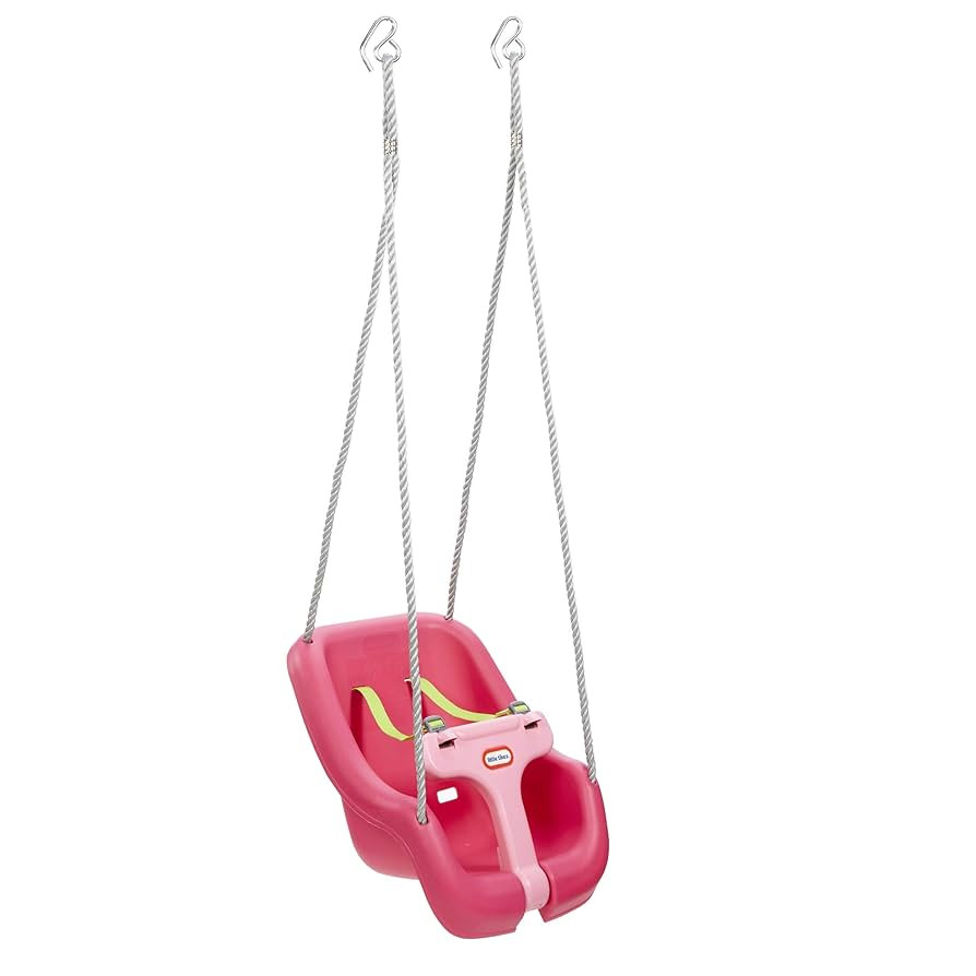 Little Tikes 2-in-1 Snug 'n Secure Swing Magenta | Amazon (US)