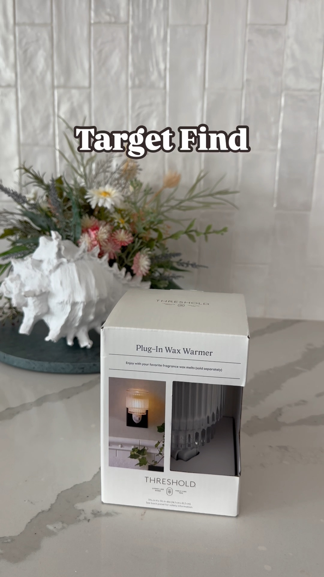 Love this new fluted glass wax warmer from Target! Cute as a night light too. 
Target home decor, affordable home, coastal decor, modern decor 

#LTKHome