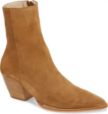 Matisse Caty Western Pointed Toe Bootie in Vintage Tan at Nordstrom, Size 5.5 | Nordstrom