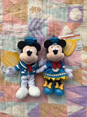 Tokyo Disney Resort Donald’s Quacky Duck City Mickey Minnie Plush Key Chain New | eBay US