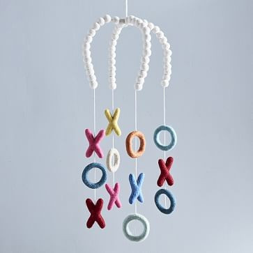 Felted XOXO Mobile | West Elm (US)