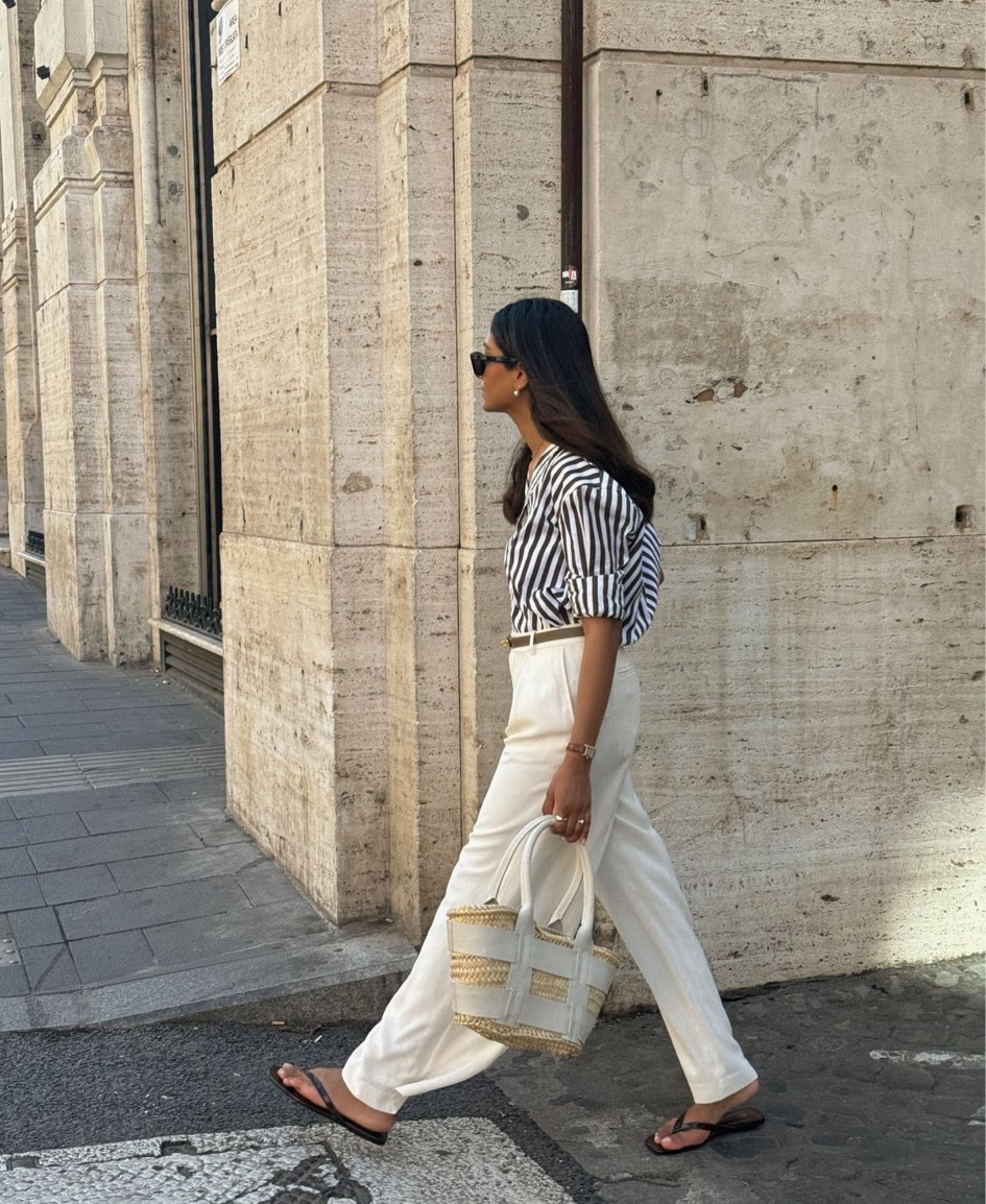 When in Rome! 

Summer style, Summer Outfit Inspiration, European Summer, Tailored Trousers, Striped Shirt, De Mellier Bag , Summer Dress, Holiday Inspiration, Holiday Outfit, Ralph Lauren  

#LTKuk #LTKeurope #LTKsummer