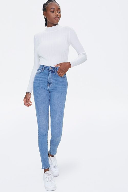 High-Rise Skinny Jeans | Forever 21 (US)