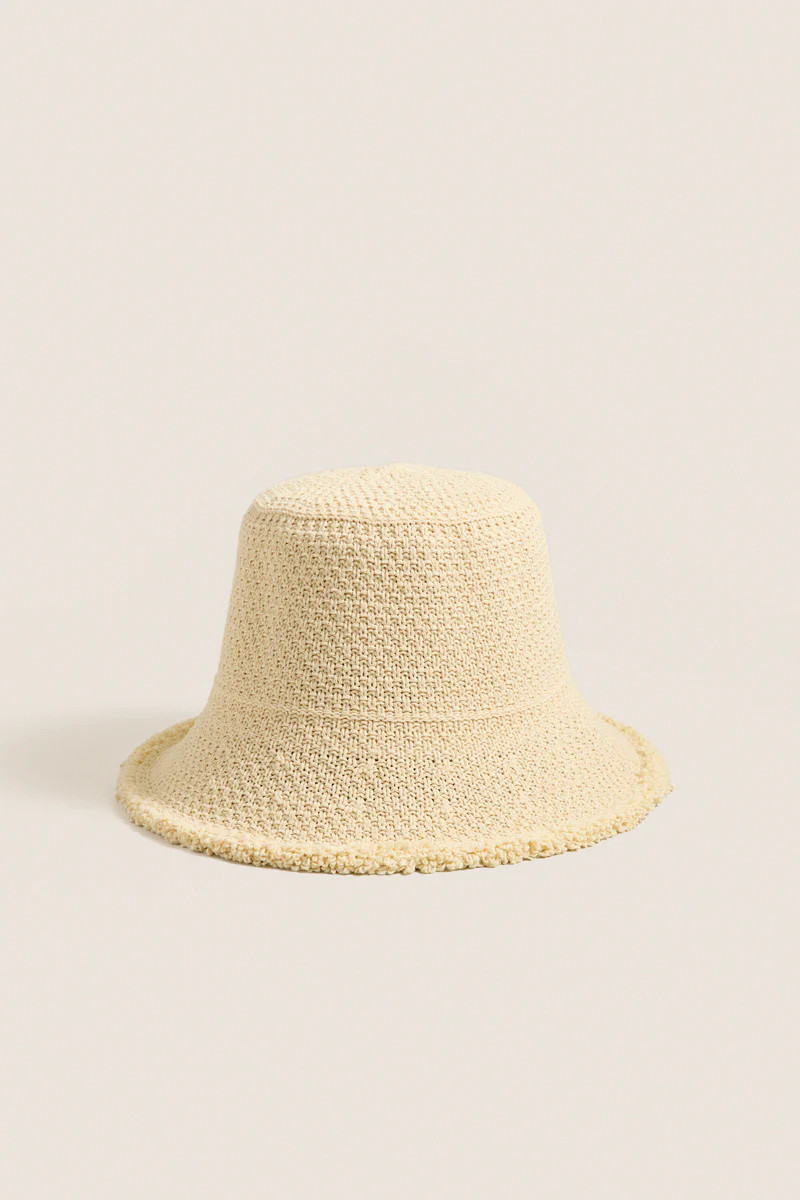 Natural Penny Woven Bucket Hat | Tuckernuck (US)