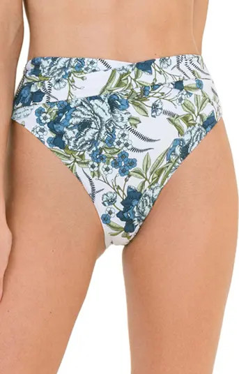 Botanical Jolie Reversible High Waist Bikini BottomsMAAJI | Nordstrom