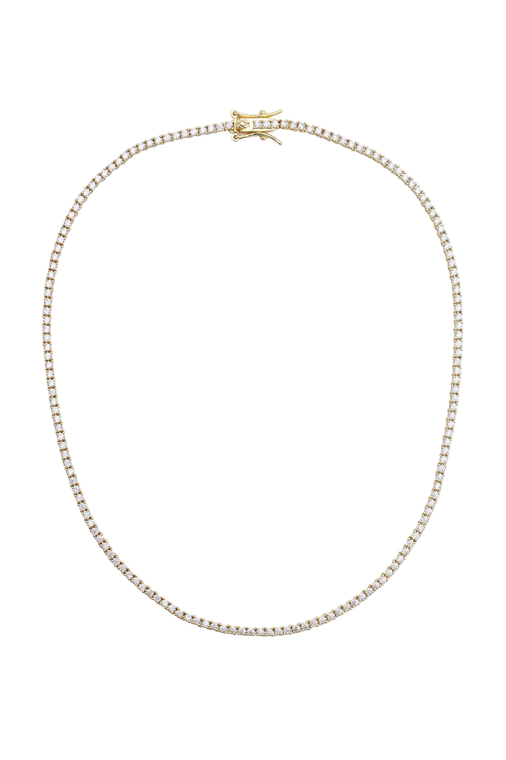 Mini Amina Tennis Necklace | Lili Claspe