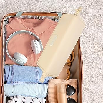 BAREFOOT CARIBOU Hair Tools Travel Bag Heat Resistant Mat
        2-in-1 design, Portable Organiz... | Amazon (US)