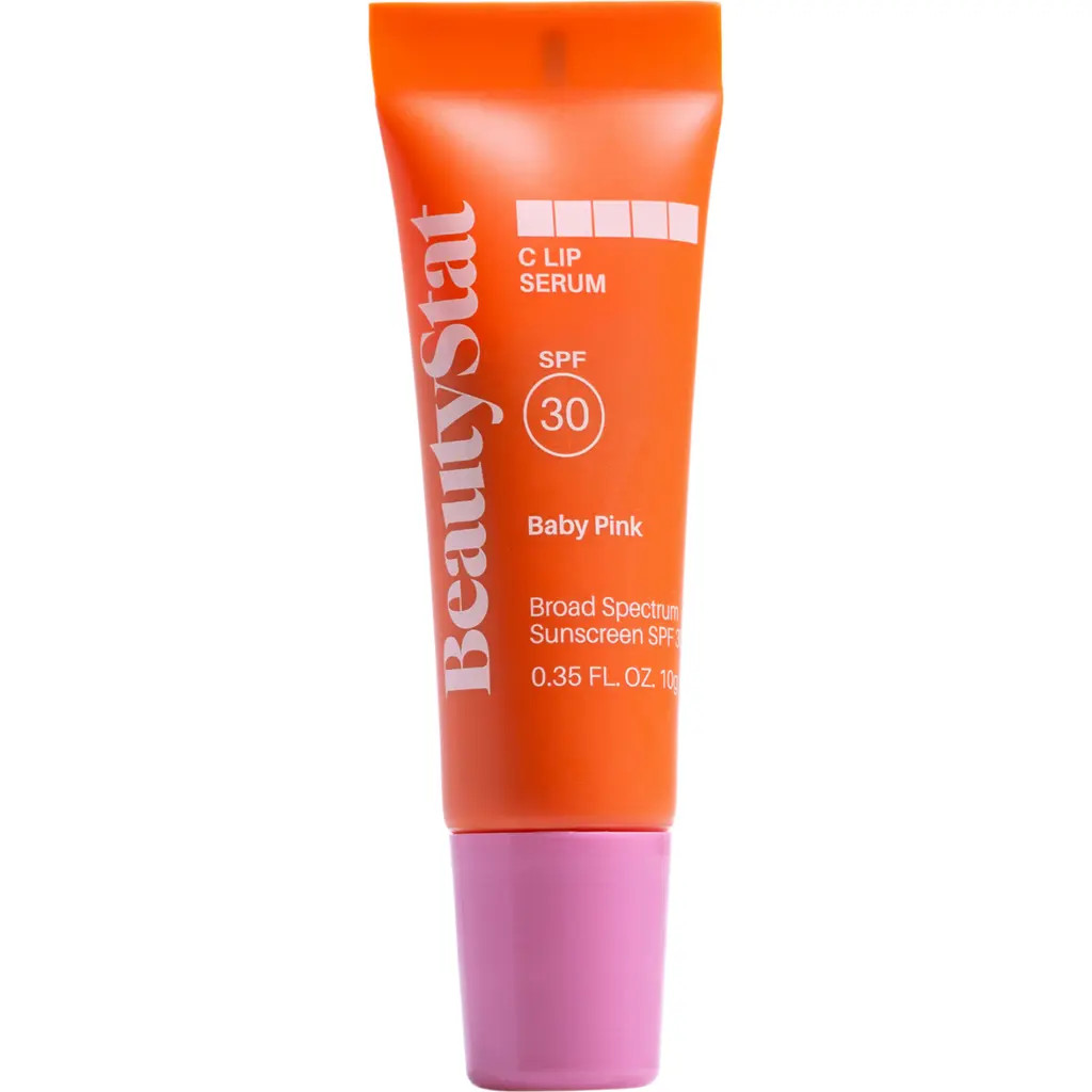 BeautyStat Vitamin C Mineral SPF 30 Lip Serum in Baby Pink at Nordstrom | Nordstrom