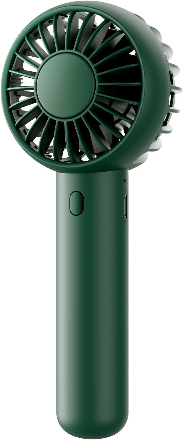 Gaiatop Mini Portable Fan, Navy Green, Cute Design, Rechargeable Battery, Handheld and Desktop, S... | Amazon (US)