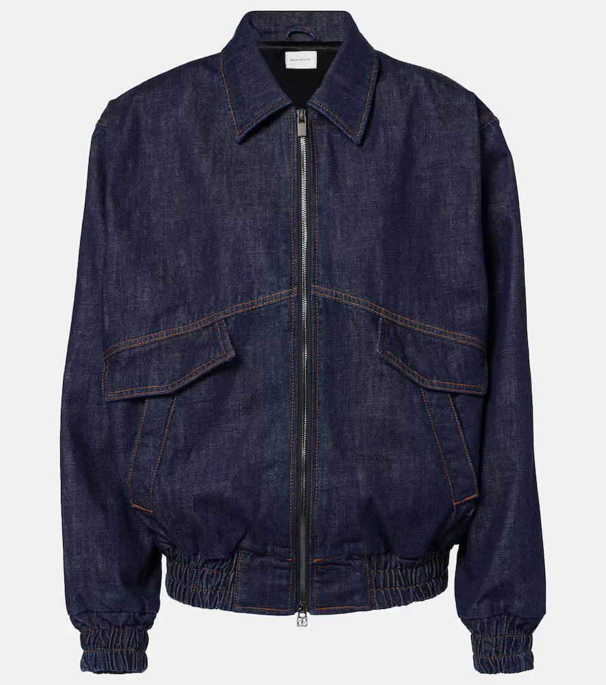 Magda Butrym Oversized denim bomber jacket | Mytheresa (UK)