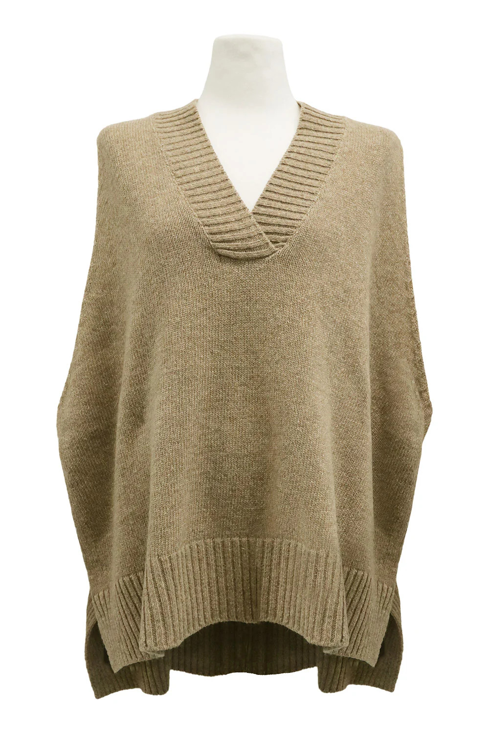 Lyla Oversized Knit Vest | Storets (Global)