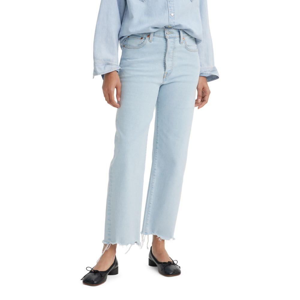 Levi's Women's Ribcage Straight Ankle Jeans | Amazon (US)