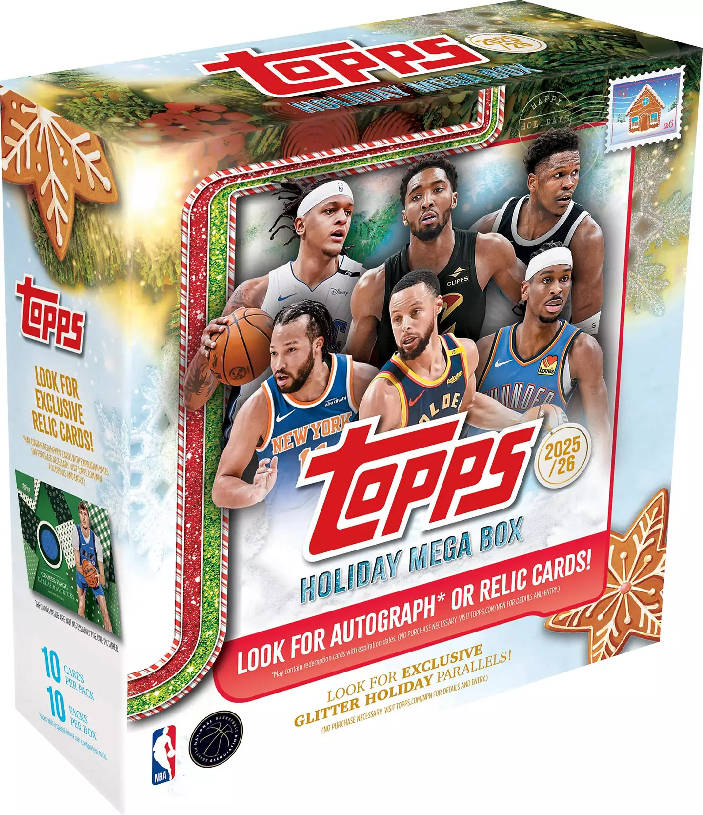 2025-26 Topps Flagship Basketball Holiday Mega Box | DICK'S Sporting Goods