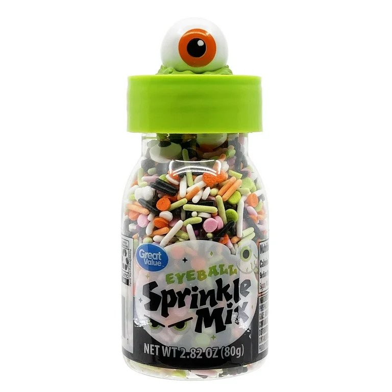 Great Value Eyeball Sprinkle Mix, 2.82 oz - Walmart.com | Walmart (US)