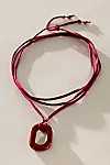 ALV Semiprecious Stone On Suede Necklace | Free People (Global - UK&FR Excluded)