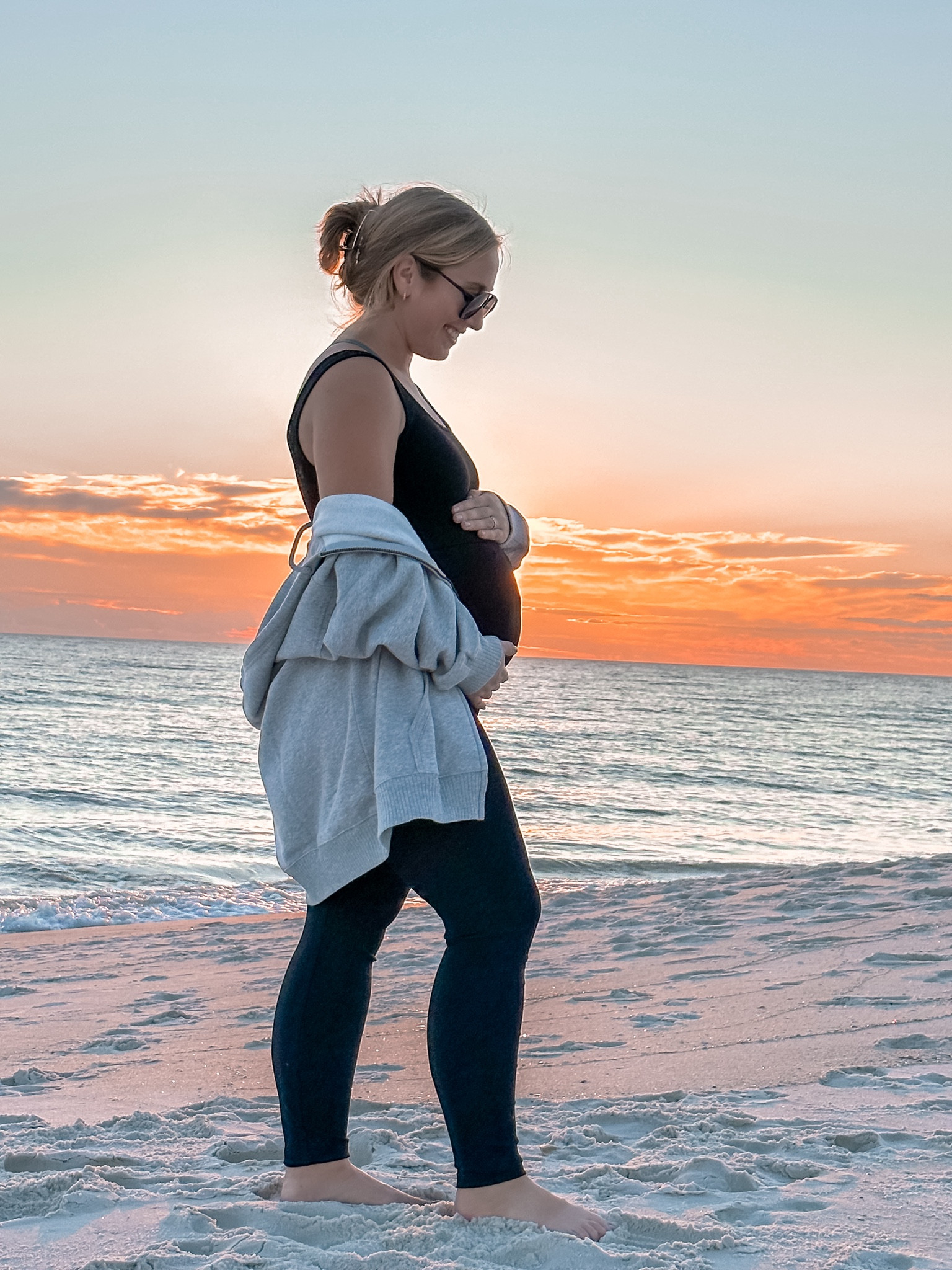 Casual maternity style - athletic maternity style - pregnancy style 

#LTKSeasonal #LTKbaby #LTKbump