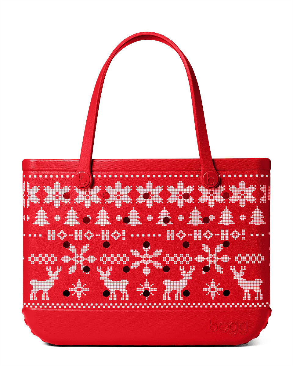 Original Bogg® Bag - Ugly Sweater - Red | Bogg Bag