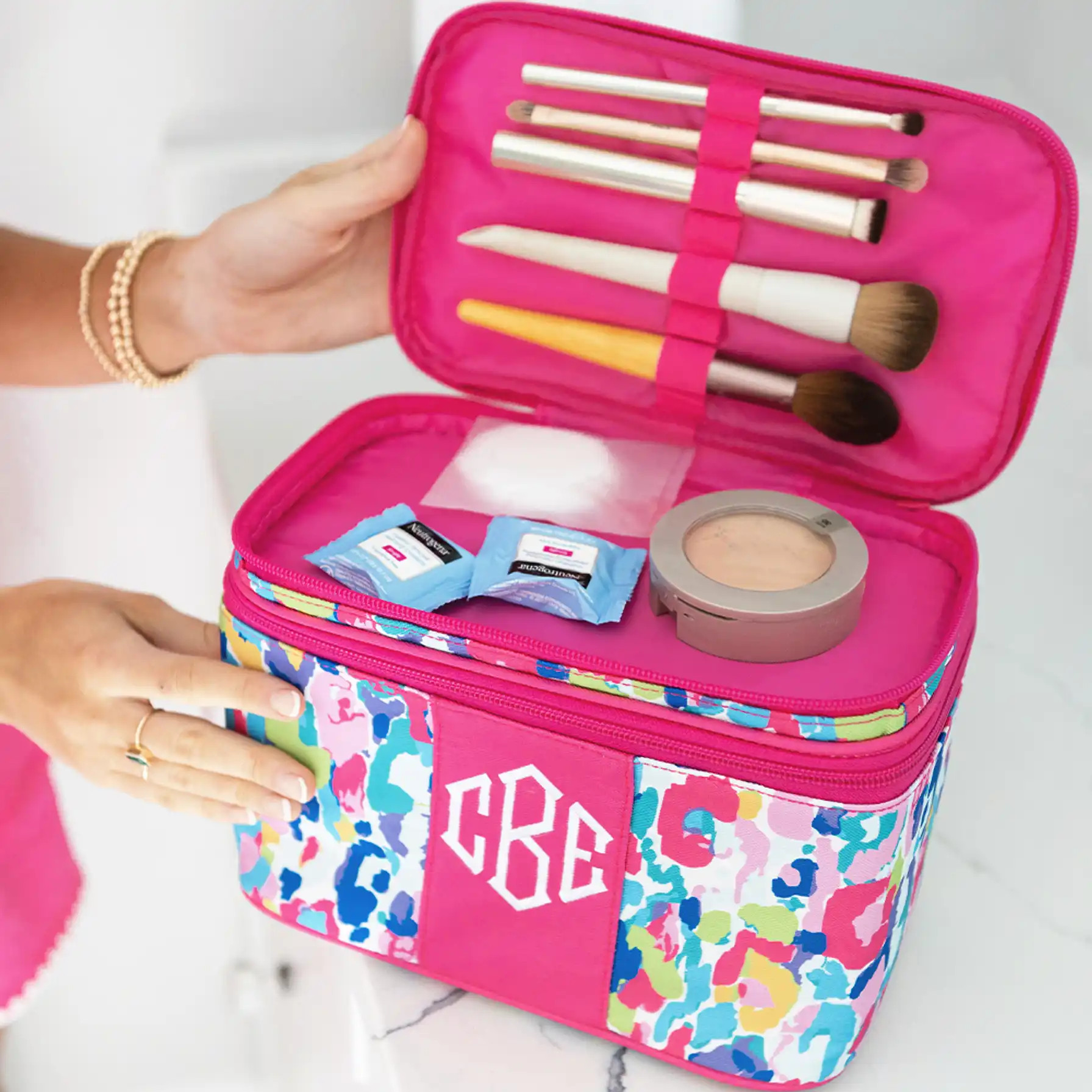 Monogrammed Train Case | Marleylilly