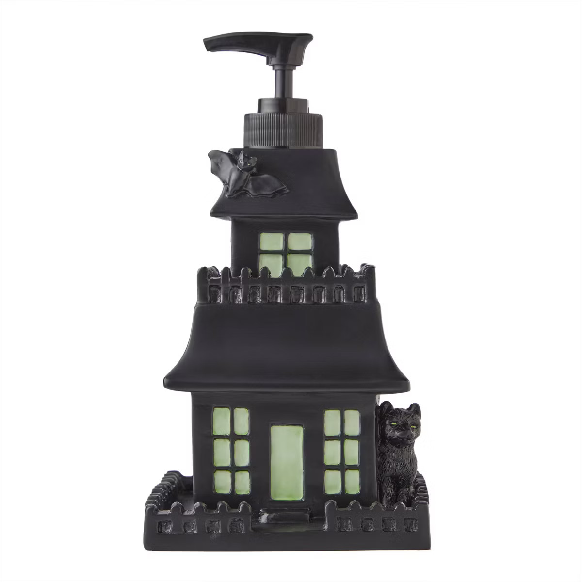 Haunted House Lotion/Soap Dispenser Black - SKL Home | Target