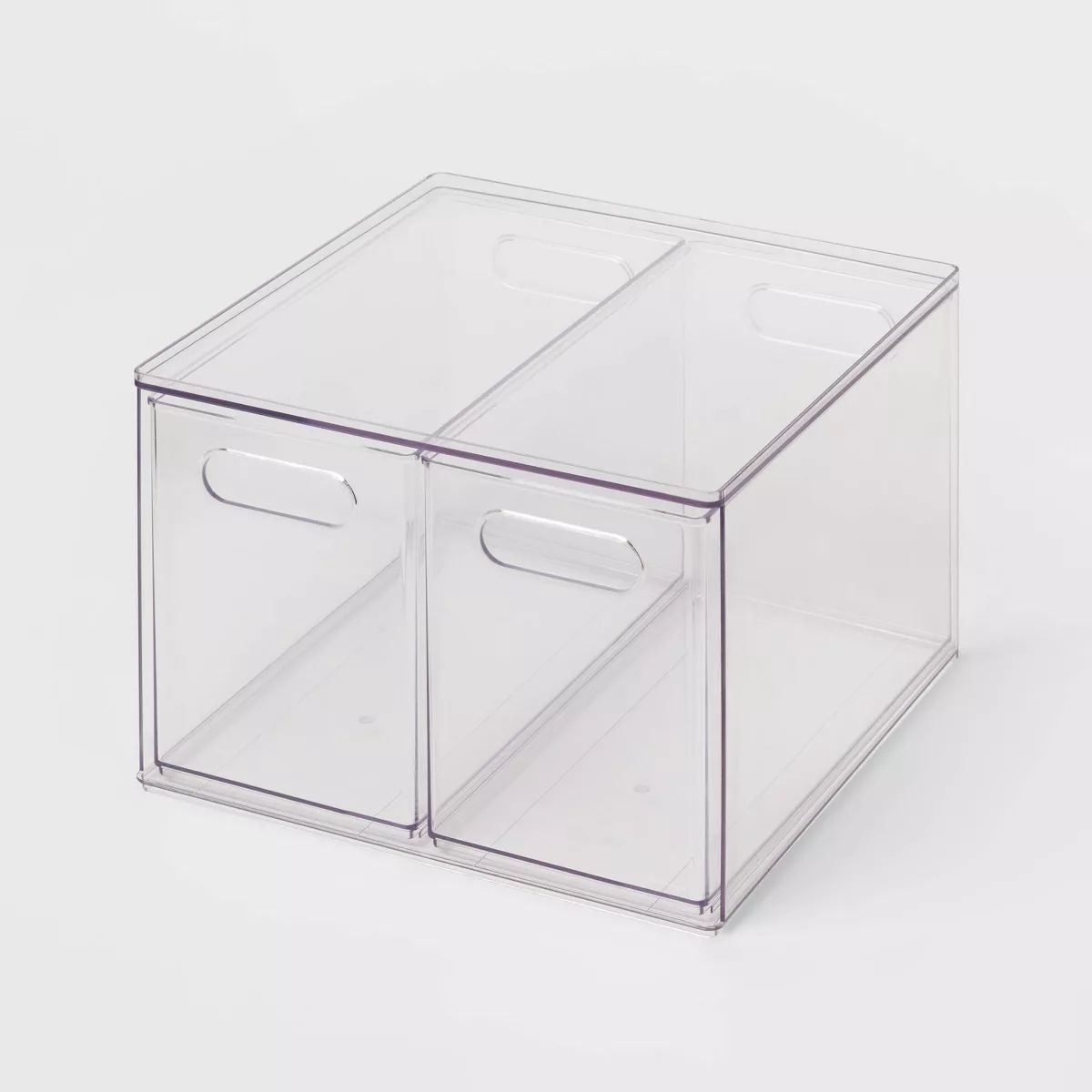 All Purpose 2 Drawer Storage Clear - Brightroom™ | Target