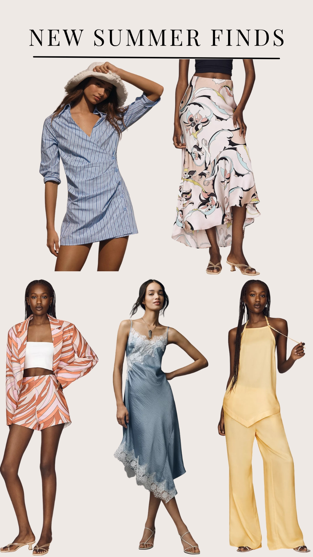 New summer finds I'm loving from @Anthropologie! So ready to add them all to my cart! 😍

summer outfits, vacation outfits, date night outfits, summer dresses, wedding guest dress summer 

 #LTKootd #LTKSeasonal #LTKWedding